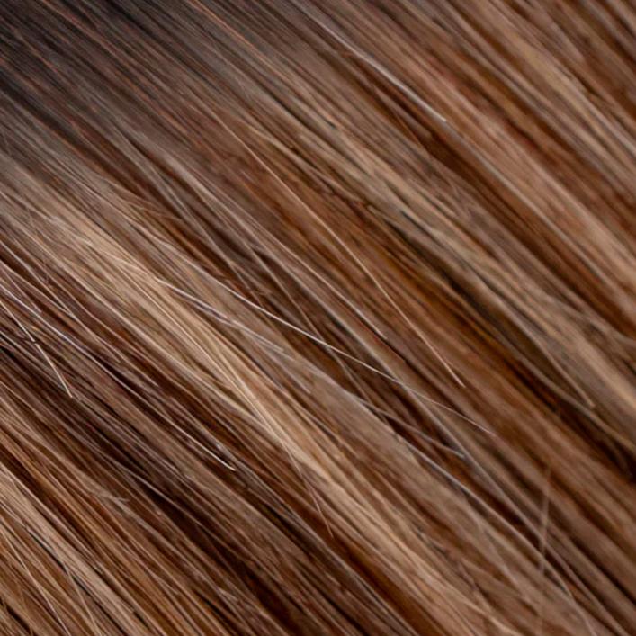 Extensiones con Clips - 50cm - Castaño Oscuro / Rubio Miel (2/27)