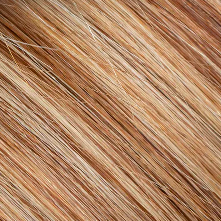 Extensiones Adhesivas - 50cm - Castaño Chocolate / Rubio Claro Beige (4/22)