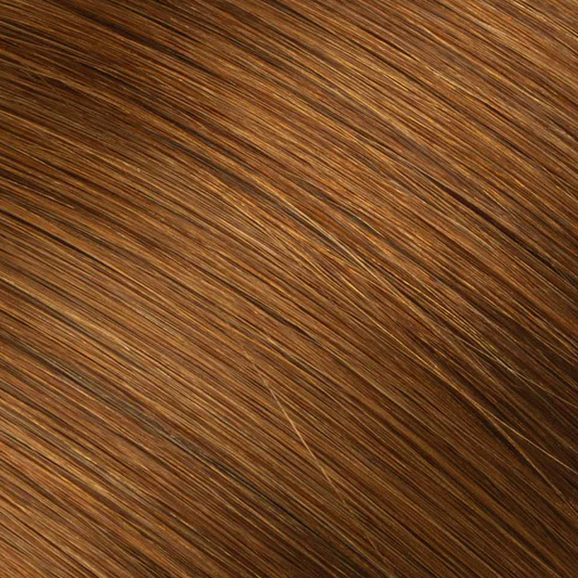 Extensiones de Cortina - 50cm - Castaño Oscuro / Rubio Cobrizo (1B/700)