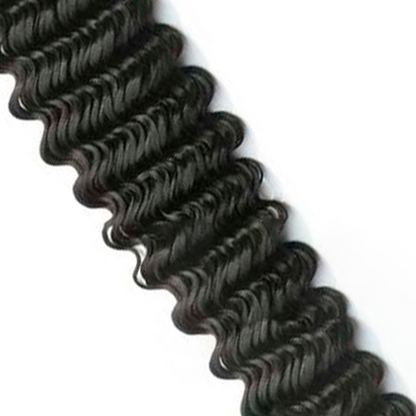 Extensiones con Queratina - Cabello Rizado - 50cm - Negro Intenso (1)